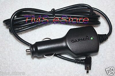 Genuine Garmin Nuvi 200 250 265wt 1450 1490 Gps Vehicle Power Cable/cord Charger